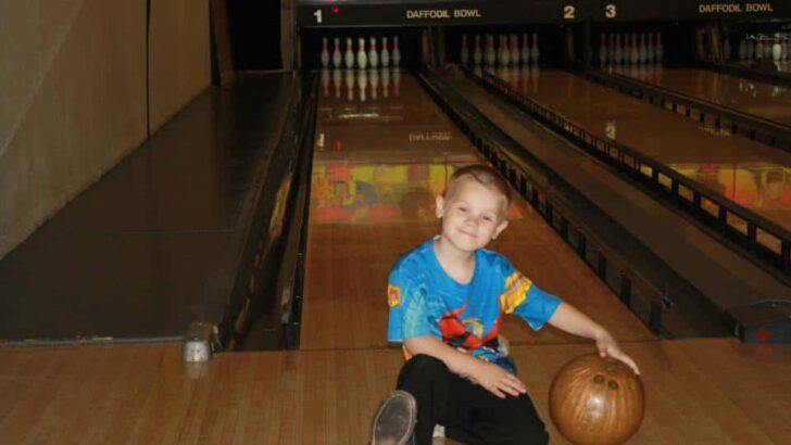 our son enjoys kids bowl free