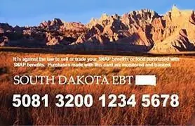 South Dakota EBT - Electronic Benefits