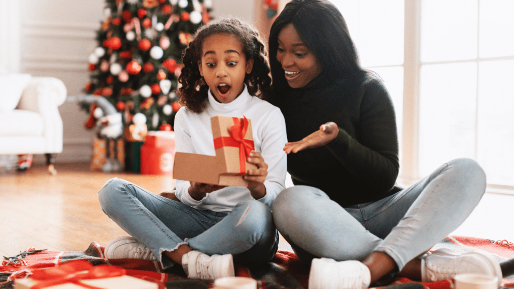 mom figured out how to apply for free Christmas gifts near me so her child could get holiday help in Pennsylvania