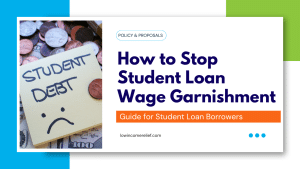 how to stop student wage loan garnishment title card