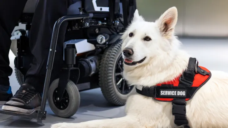 disabled person is grateful they figured out how to get a service dog for free