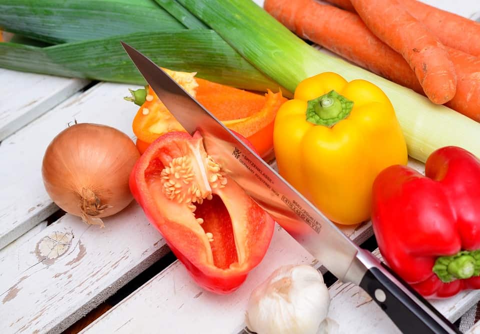 prep veggies for cheap healthy meals