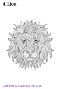free printable coloring pages from lonerwolf.com