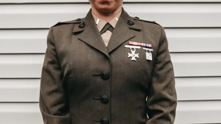 woman in military uniform for article on shopmyexchange