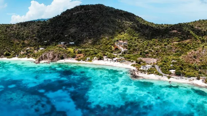 image of island in article on financial assistance in the us virgin islands