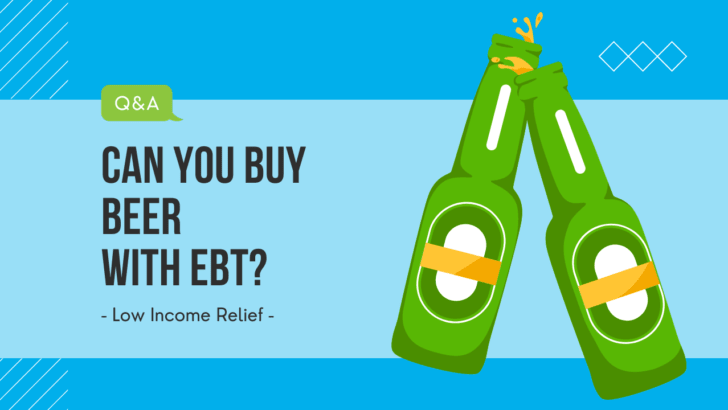 cover photo with drinks and the words can you buy beer with ebt