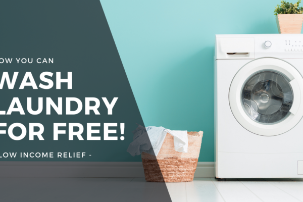 laundry machine behind text overlay that asks where can I do my laundry for free
