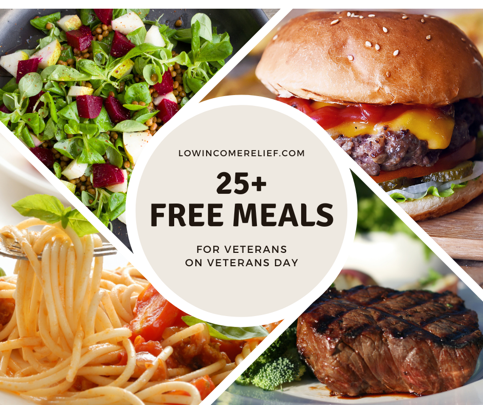 25+ free veterans day meals near me list of restaurants