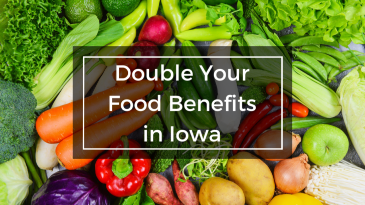 fresh produce under headline double your food benefits in iowa