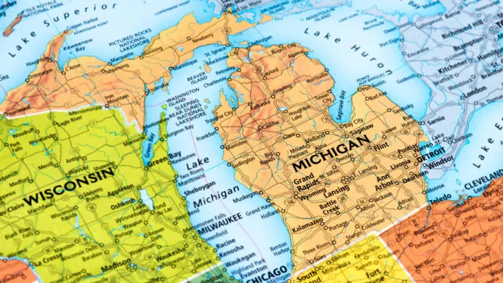 map encourages users to explore the state with a michigan activity pass