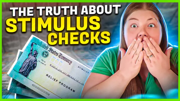 thumbnail for low income relief youtube video called the truth about stimulus checks