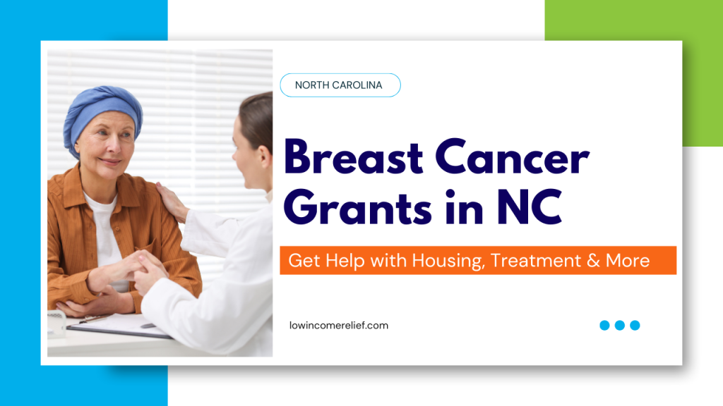 breast cancer financial assistance grants in North Carolina title card