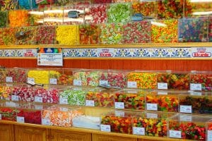 confectionery, sale, sweets, range, sweets assortment, shelf, hand made sweets, goodies